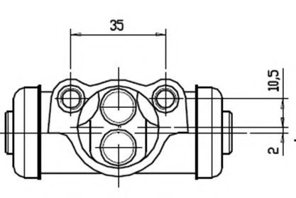 Cilindru receptor frana 2