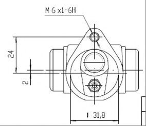 Cilindru receptor frana