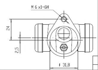 Cilindru receptor frana 2
