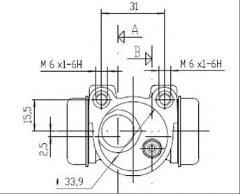 Cilindru receptor frana 4