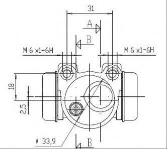 Cilindru receptor frana 4