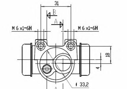 Cilindru receptor frana 4