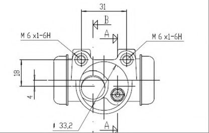 Cilindru receptor frana 2