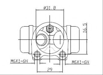 Cilindru receptor frana