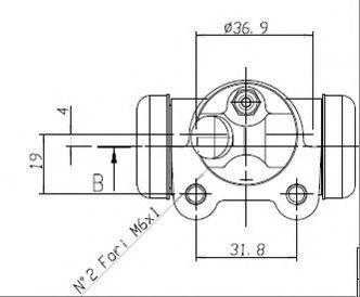 Cilindru receptor frana 2