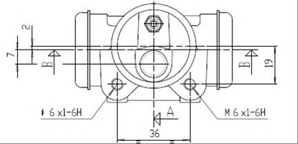 Cilindru receptor frana