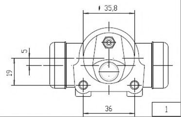Cilindru receptor frana