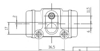 Cilindru receptor frana 2