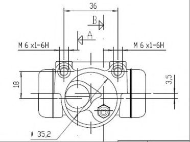 Cilindru receptor frana 2