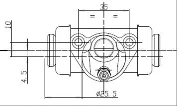 Cilindru receptor frana 2