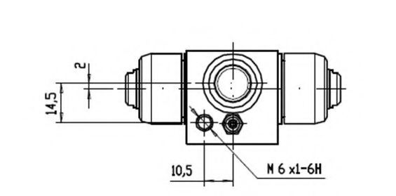 Cilindru receptor frana