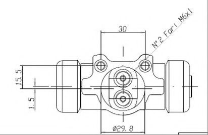 Cilindru receptor frana