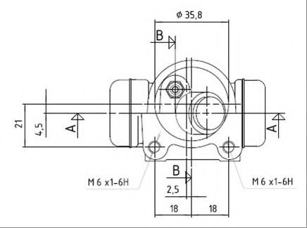 Cilindru receptor frana 2