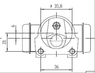 Cilindru receptor frana