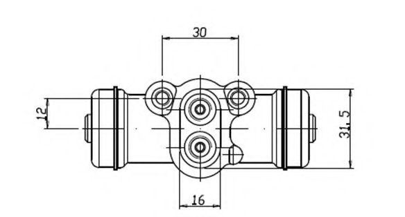 Cilindru receptor frana