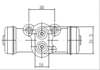 Cilindru receptor frana