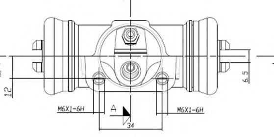 Cilindru receptor frana