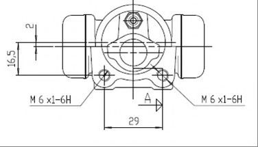 Cilindru receptor frana