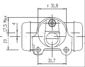 Cilindru receptor frana 3