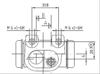 Cilindru receptor frana