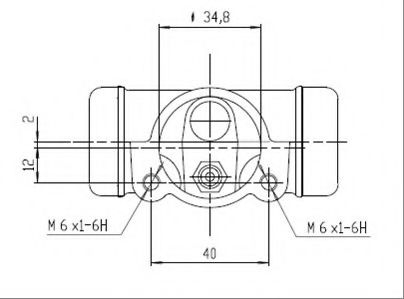 Cilindru receptor frana
