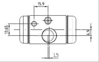 Cilindru receptor frana