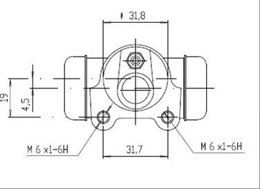 Cilindru receptor frana