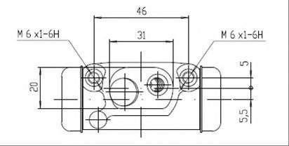 Cilindru receptor frana 2