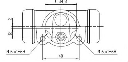 Cilindru receptor frana
