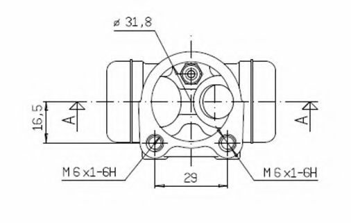 Cilindru receptor frana