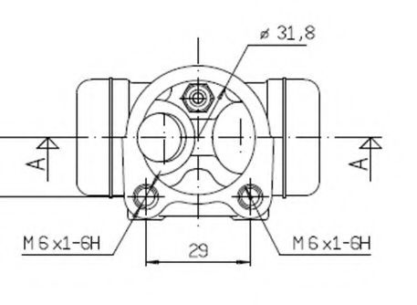 Cilindru receptor frana