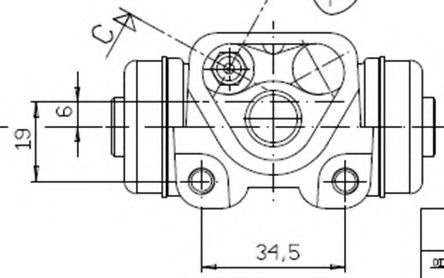 Cilindru receptor frana 2