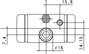 Cilindru receptor frana 2