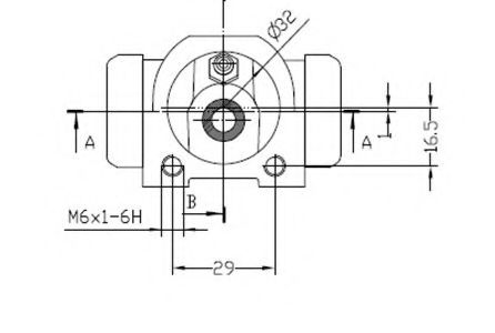 Cilindru receptor frana
