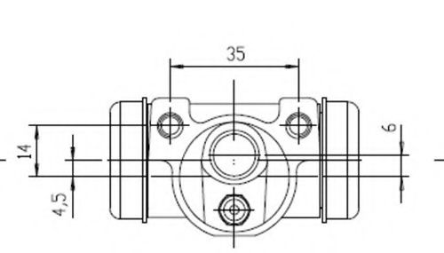 Cilindru receptor frana