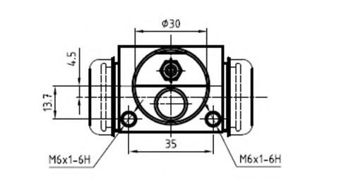 Cilindru receptor frana