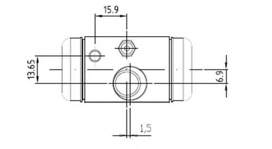 Cilindru receptor frana