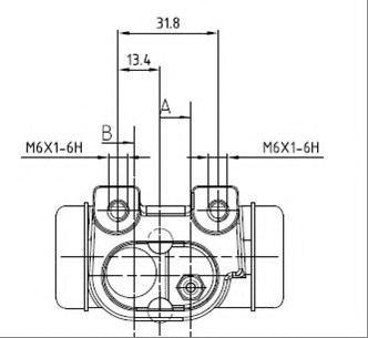 Cilindru receptor frana