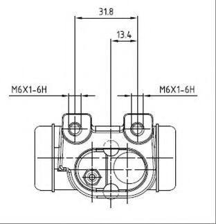 Cilindru receptor frana