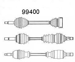 99400 Set reparatie rapida, ax cardanic SPIDAN 