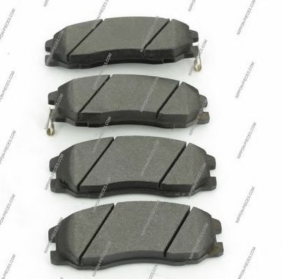 set placute frana,frana disc 2