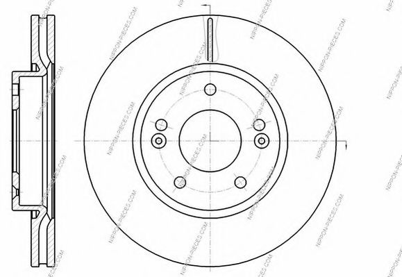 H330I33 Disc frana NPS 