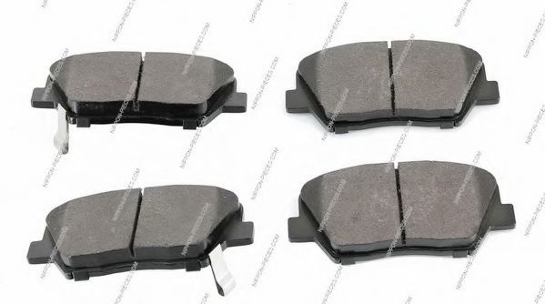 set placute frana,frana disc 2