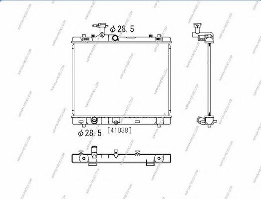 S156I56 Radiator, racire motor NPS 