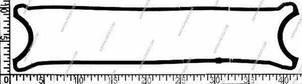 Garnitura, capac supape 2