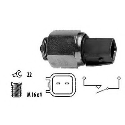 3.234237 Comutator, lampa marsalier FISPA 