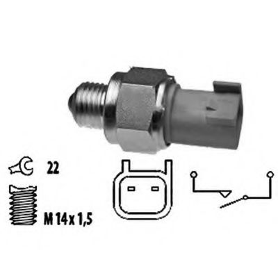 3.234253 Comutator, lampa marsalier FISPA 