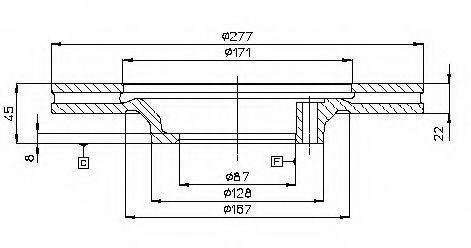 Disc frana