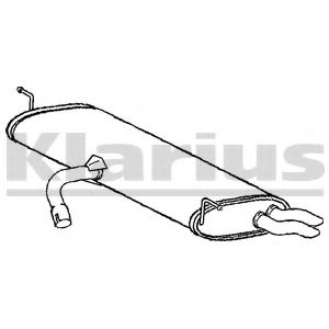 220836 Toba esapament finala KLARIUS 