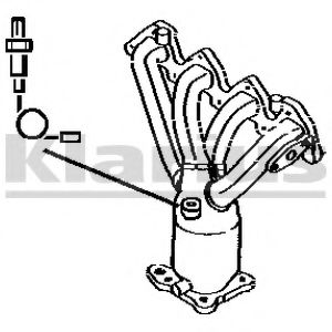 321744 Catalizator KLARIUS 